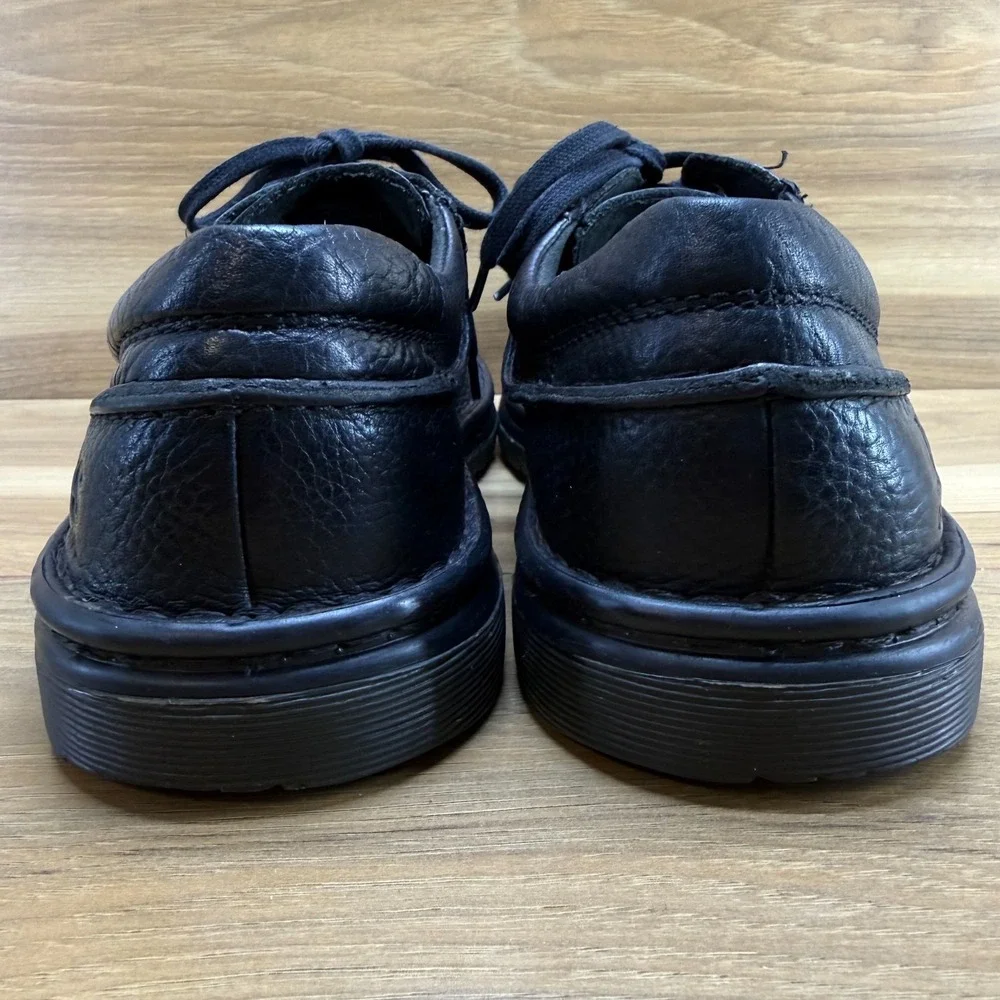 Dr Martens Hampshire Oxfords Casual Shoes Mens 10 Black Pebble Leather 3 Eye